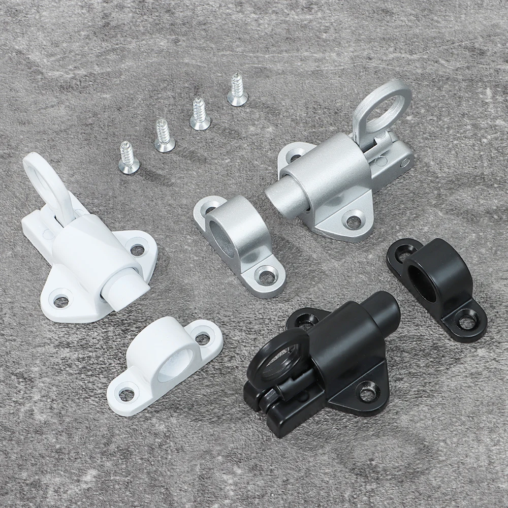 Door Latch Aluminium Alloy Door Latch Sprung Attic Loft Ceiling Hatch Lock Catch Tool Home Daily DIY Handmade Decorations Accessories
