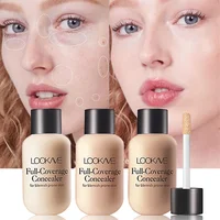 Waterproof Liquid Concealer Foundation Cream Lasting Full Coverage Acne Spot Dark Circles Concealer Cream Face Makeup Cosmetic 2