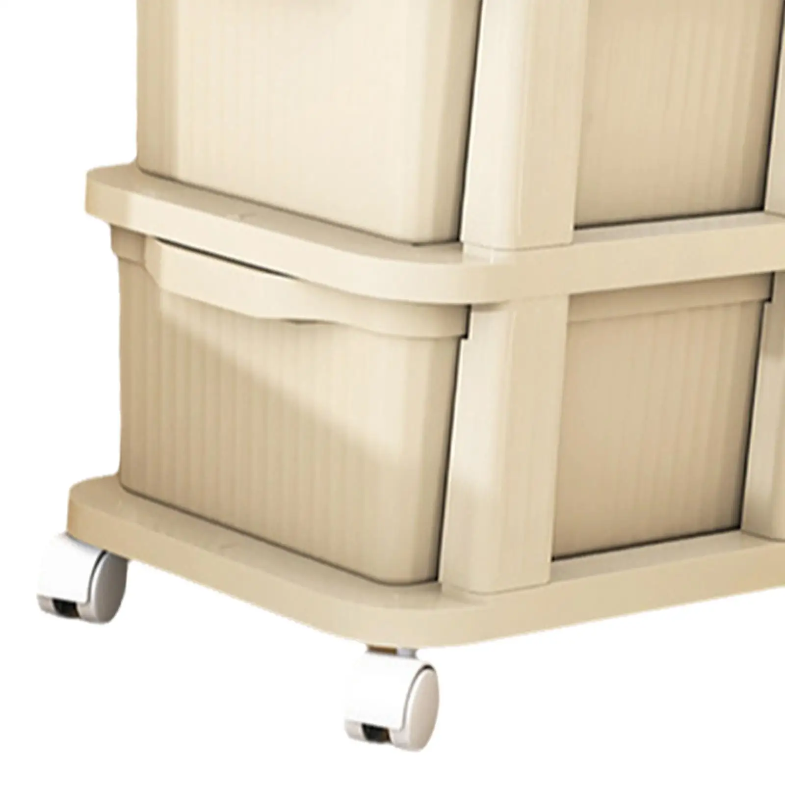 Storage Drawer Cart with 360&deg; Rotating Wheels Home Organization for Bathroom