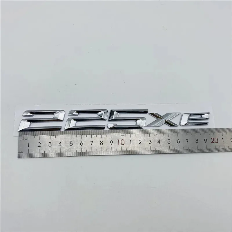 2014년 이후 BMW 2 시리즈 F45 액티브 투어러 225xe 리어 테일 부트 엠블럼 로고 배지 레터링 스티커