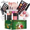 POPFEEL Christmas Mystery Cosmetics Set Stage Girls Holiday Show Makeups Eyeshadow Lipstick Eyeliner Concealer Mascara Wholesale 3