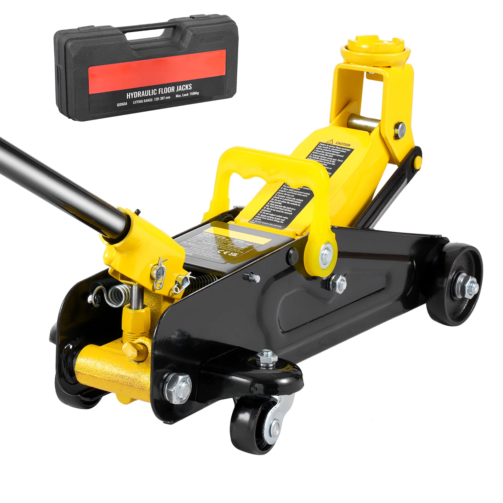 Low Profile Hydraulic Floor Jack - Car Accessory Craze
