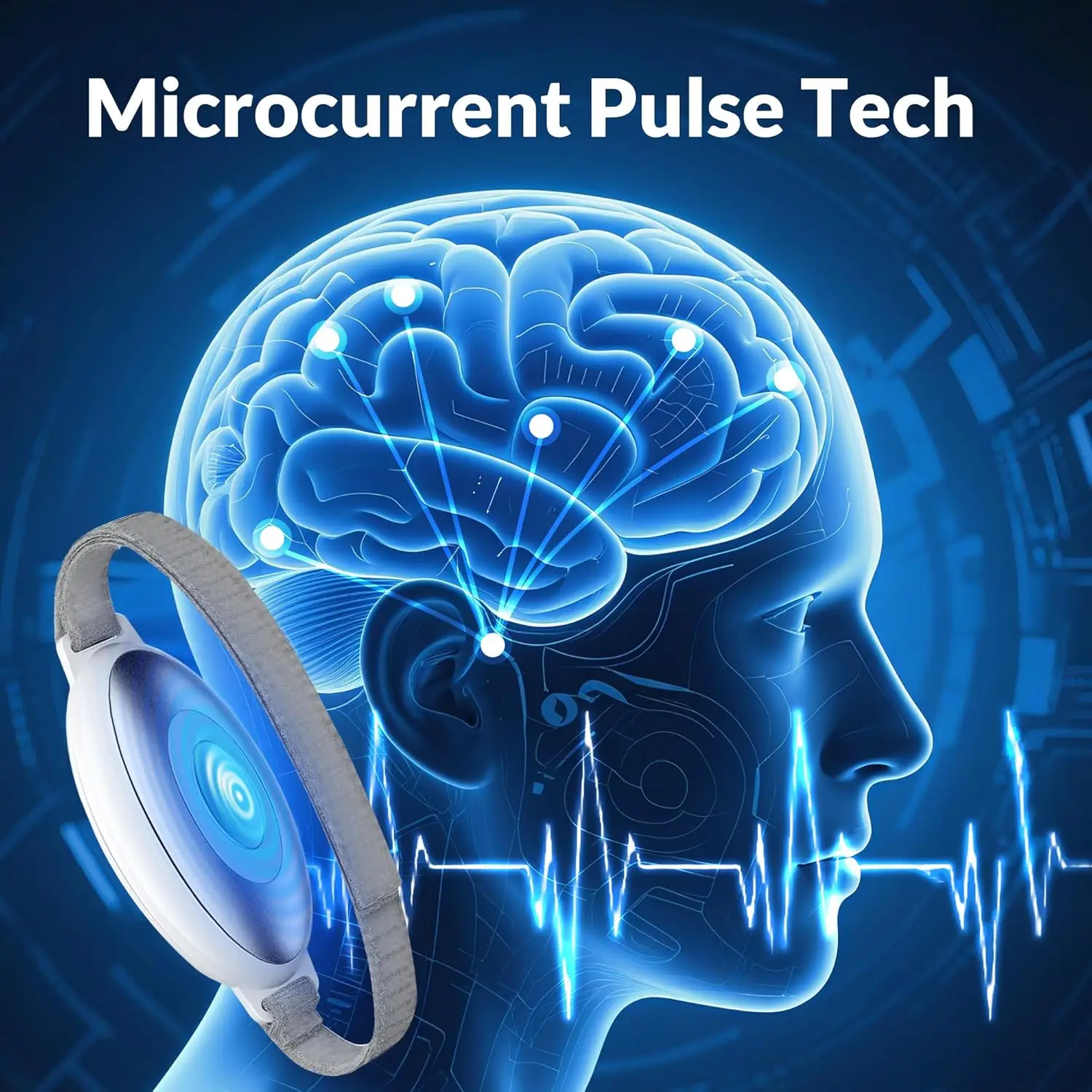 Rechargeable Palm Pulse Sleep Massager 2