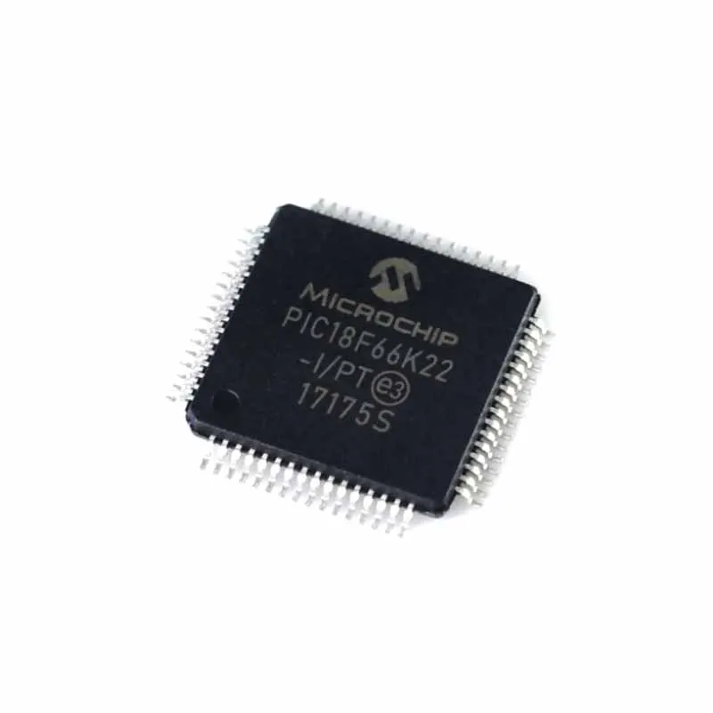 

10PCS PIC18F66K22-I/PT QFP64 New and original Integrated Circuit IC Chip PIC18F66K22-I/PT