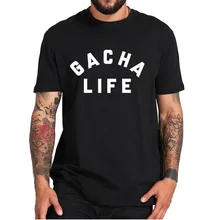 

Bacha Life Video Game Logo T-Shirt Short Sleeve 100% Cotton Summer Tee Tops For Men Women Crew Neck Camiseta
