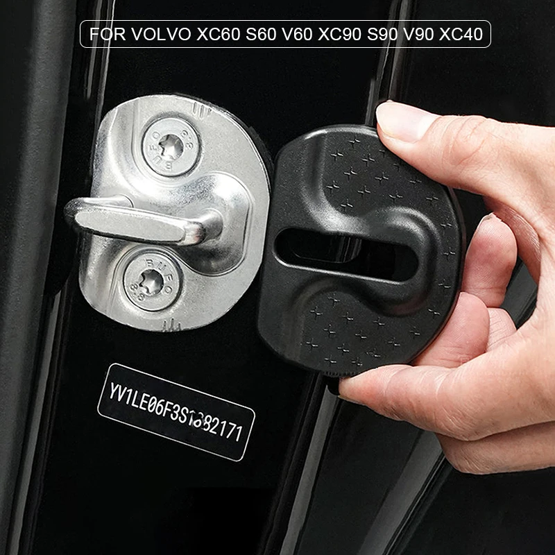 Enhanced Car Door Lock Cover and Stopper Protector - Anti-Rust Protective Trim Accessories