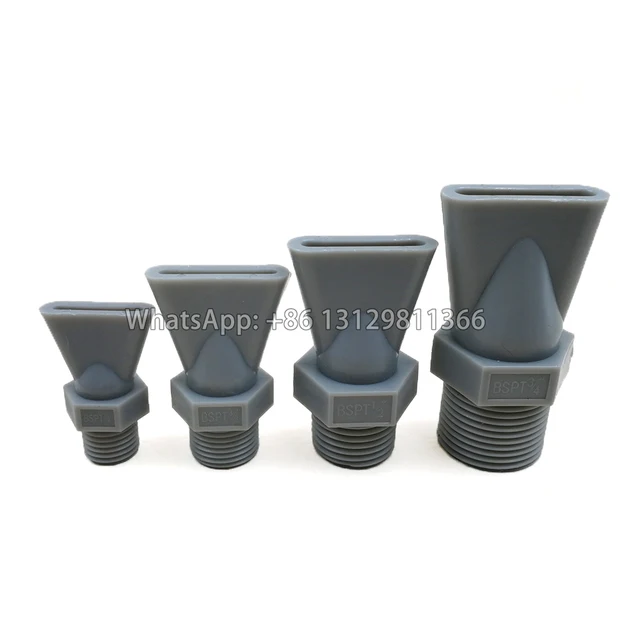 1/4, 1/2, 3/4, 3/8Abs Műanyag Fúvó Kés Ízületi Szájjal Fúvóka Légcső Fúvás