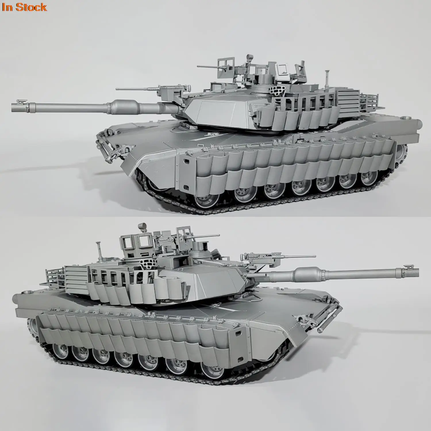 Full Metal 1/16 Rc Military Tank 3918 Abrams M1a2 Tusk Ii Radio Tracked