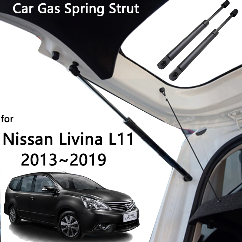 

For Nissan Livina Accessories L11 2013~2019 Car Tailgate Gas Lift Supports Strut Trunk Prop Rod Shocks Damper Car Accessories