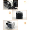 1PC Plastic Packing Bottle PET Clear Empty Seal Bottle Circular Bucket Storage Biscuit Jar Food Grade Sealed Cans Tank Container 5