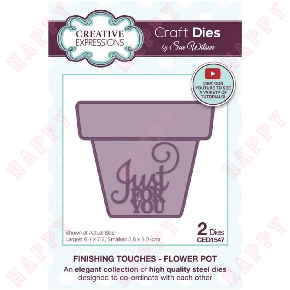 

New Metal Cutting Dies Flower Pot For Scrapbooking Diary Decoration Paper Craft Embossing Template DIY Greeting Card Handmade