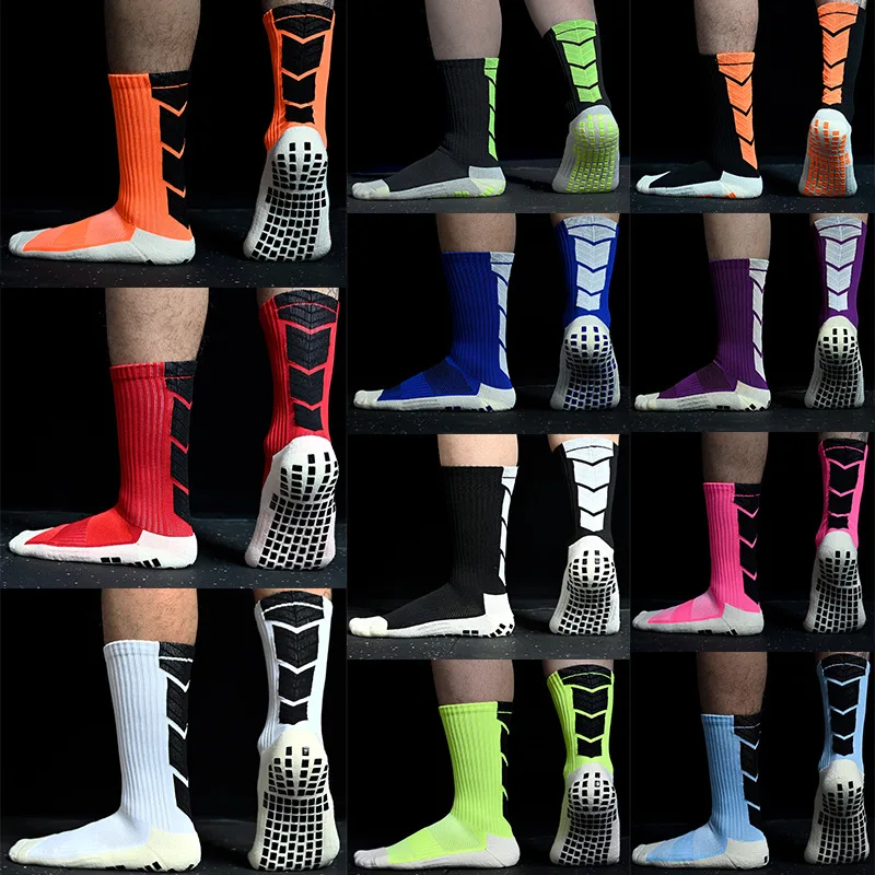 

Men's Soccer Socks Anti Slip Non Slip Grip Pads for Football Basketball Sports Grip Socks
