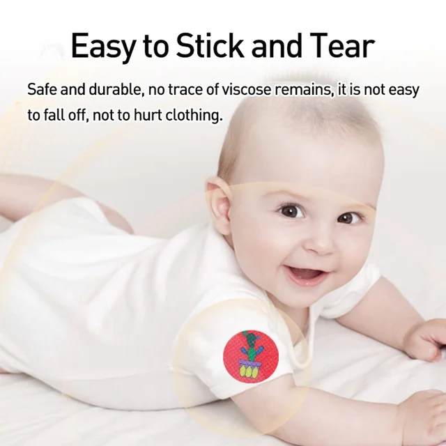 36/240Pc Rajzfilm Szúnyog Javítás Tiszta Növényi Illóolaj-Anti-Moszkitó-Visszataszító Patch Matricák Gyermekek Számára Kisgyermek Csecsemő Gyerek - Image 2