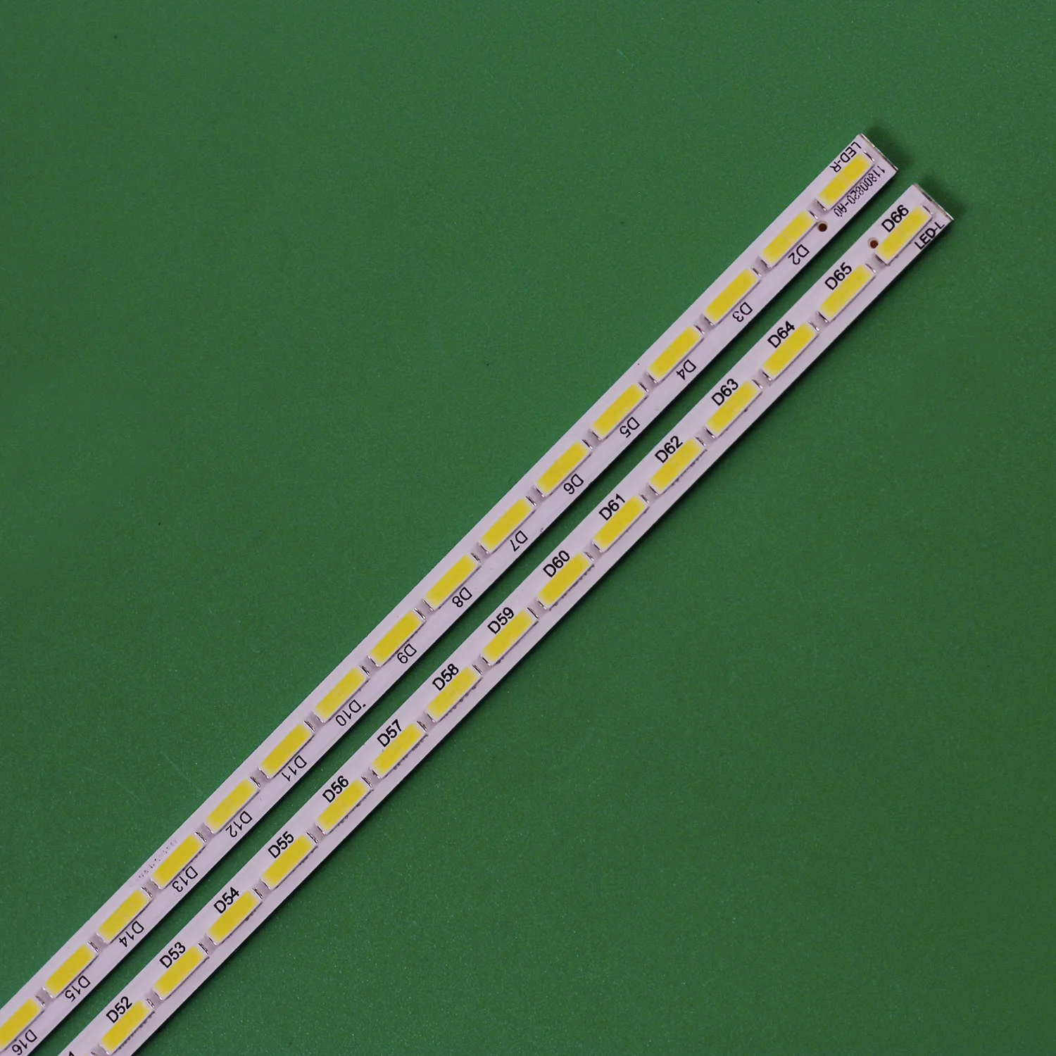 Led Strip Lâmpada para Philips 66 49pus7101 49pus7181 lk 10024664-a0 11800820-a0 Cl490066-v1-r l 11800819-a0 Tpt490u2-eqlsha.g Novo - Imagem 3