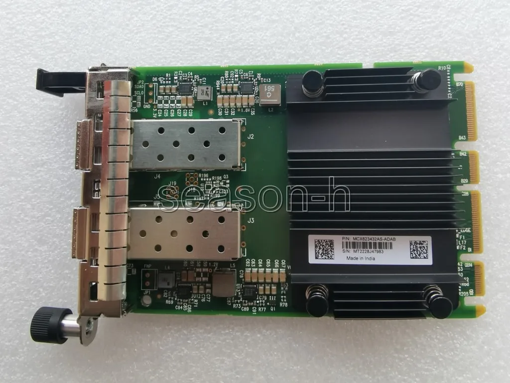 MELLANOX MCX623432AS-ADAB CONNECTX-6 네트워크 카드, DX EN 어댑터 25G