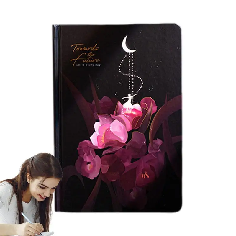 

Hand Ledger Notebook Colorful Hand Ledger Notebook Hot Stamping Technology Stationery Supplies For Study Work Daily Records