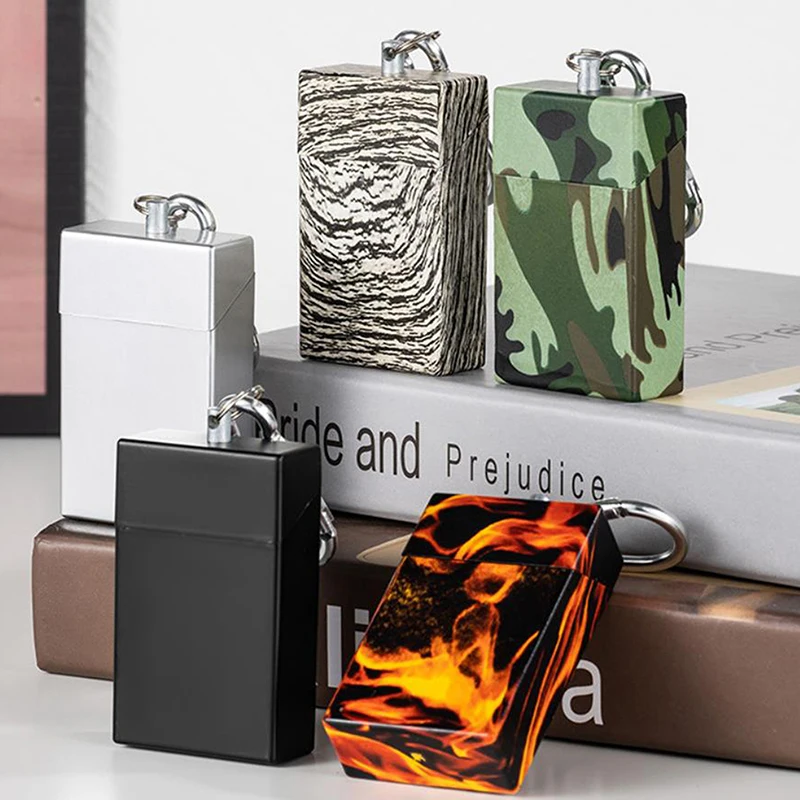 Portable Ashtray Cigarette Ashtray Pocket For Outdoor Ash Holder Pocket Smoking Ash Tray With Lid Key Chain portable ashtray cigarettes ashtray stainless steel ashtray metal ashtray glass ashtray