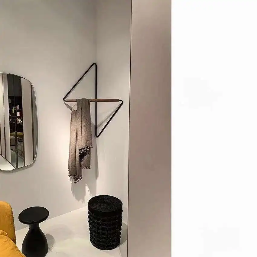 Luxury Home Corner Hanger Minimalist Design Clothes Rack Coat Rack Decorative Wall Bathroom Creative Entrance Furniture