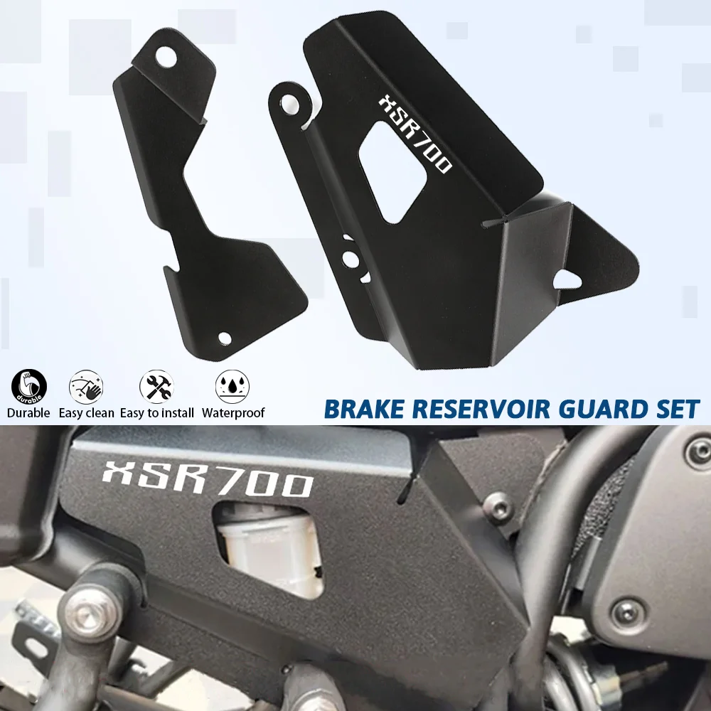 

XSR700 2022 2023 Brake Reservoir Guards Protector CNC Side Panel Frame Cover For Yamaha XSR 700 2015-2021 2019 2020 Motorcycle