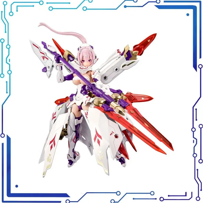 

KOTOBUKIYA MEGAMI DEVICE ASRA NINE-TAILS Mobile Suit Girl Anime Surroundings Action Toy Figures Assembly Model Christmas Gifts