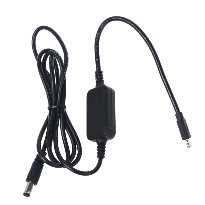 

PD Type-C Male to 5.5x2.1mm Male Power Connector Cable for LED Light CCTV Camera 5.5x2.1mm Plug Drop Shipping