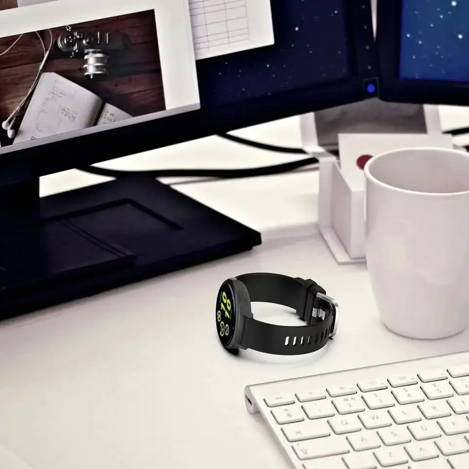 Versatile Silicone Watch Strap - Multiple Sizes and Colors Available