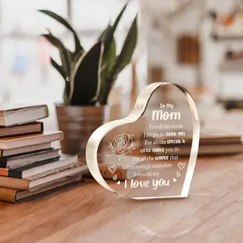 Heart Transparent Acrylic Gift for Mother's Day 6