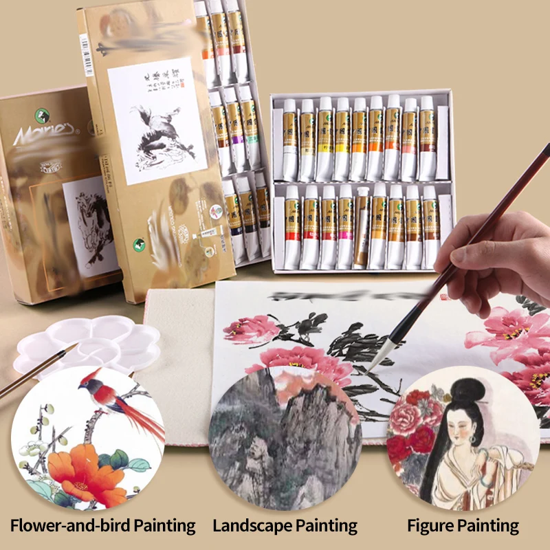 Marie’s Chinese Pigment Paint Set 4