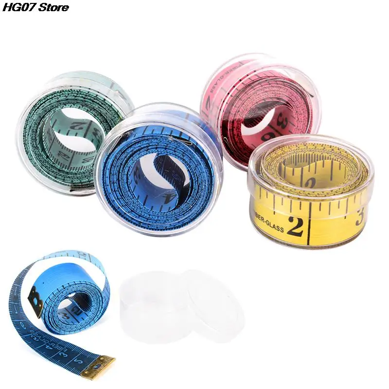1.5m Body Measuring Ruler Sewing Tailor Tape Measure Mini Soft Flat Ruler Centimeter Meter Sewing Measuring Tape