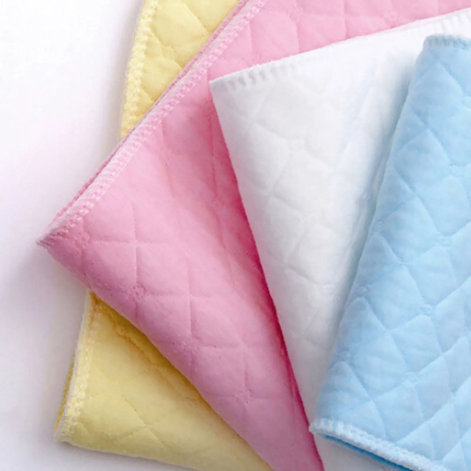 Microfiber Baby Nappies Reusable Cloth Diaper Nappy Liners Insert Waterproof 10pc 3Layers