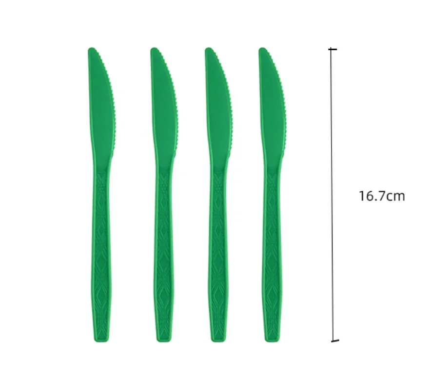 Solid Green Color Party Set Disposable Plate Cup Tablecloth Birthday Party Easter Day Baby Decoration Dinniware Party Supplie