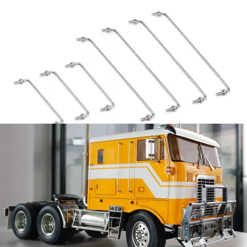 1/14 RC Truck Globe Liner Schutz Bar Cab Dekoration Kabine Dekoration Zubehör GW-K011 Für Tamiya American Tractor Truck