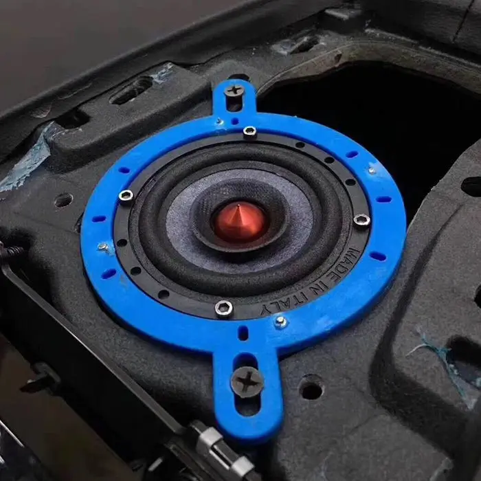 2pcs Universal Car Midrange Speaker Washer 3 Inch 3.5 Inch Car Midrange Audio Speaker Bracket Adapter Ring Pad Mount