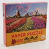 46*28cm Jigsaw Puzzles 500 Pieces Paper Puzzle Landscape Oil Painting Art Decompression Toys For Adults Family Games Ragby Dogs 2