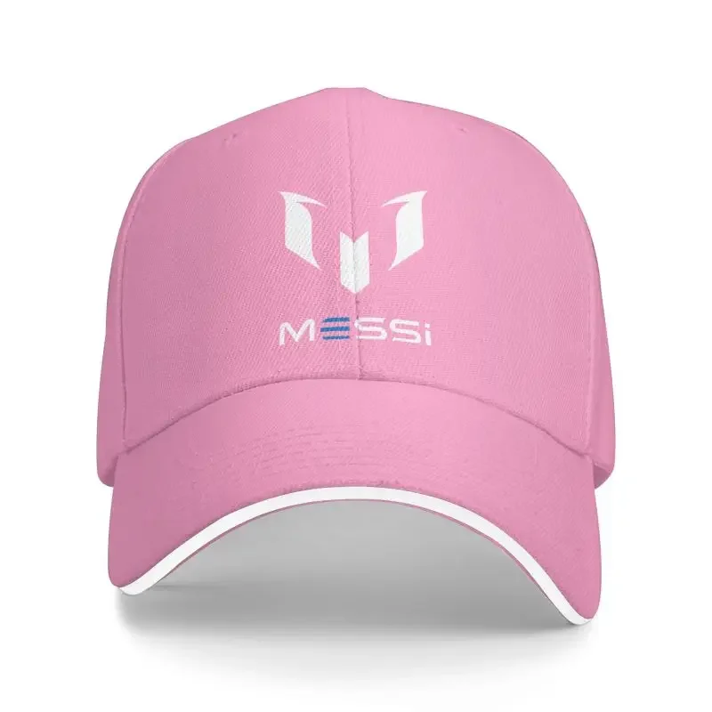 thumbnail image 1 of Gorra de béisbol de fútbol Messi 10 personalizada blanca para mujer y hombre, gorra de papá unisex ajustable personalizada para primavera, 1 of 5