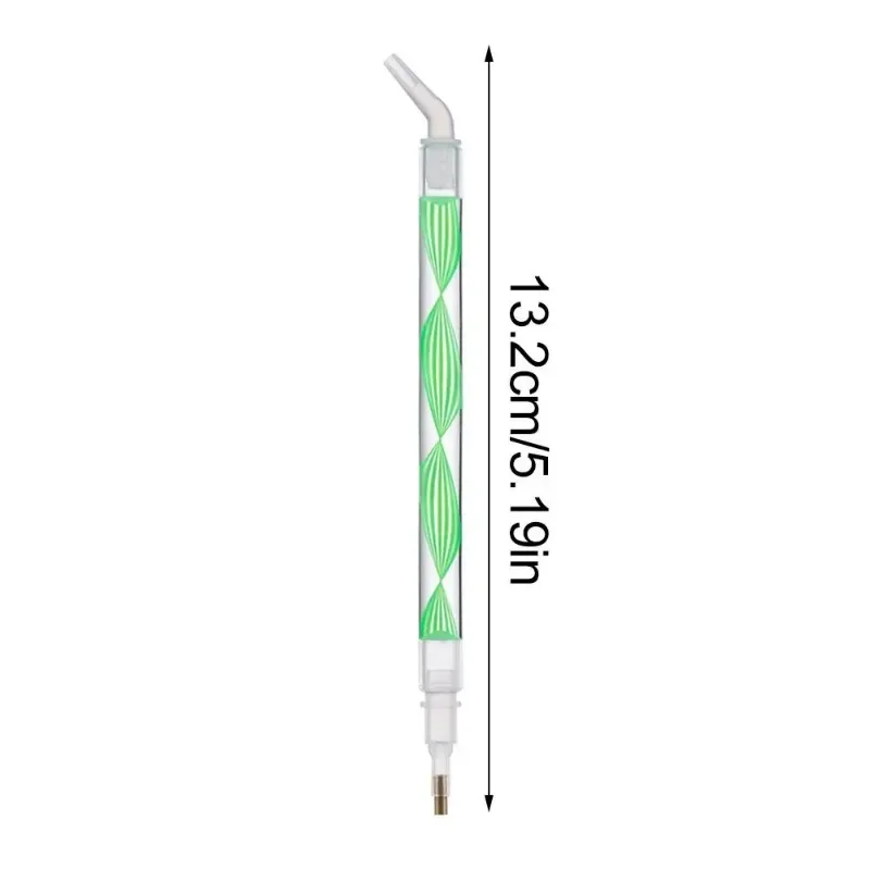 5D Diamond Painting Pen Spiral Flower Resin Point Drill Pens  Diamond Painting Pen DIY Crafts Cross Stitch Painting Accessories