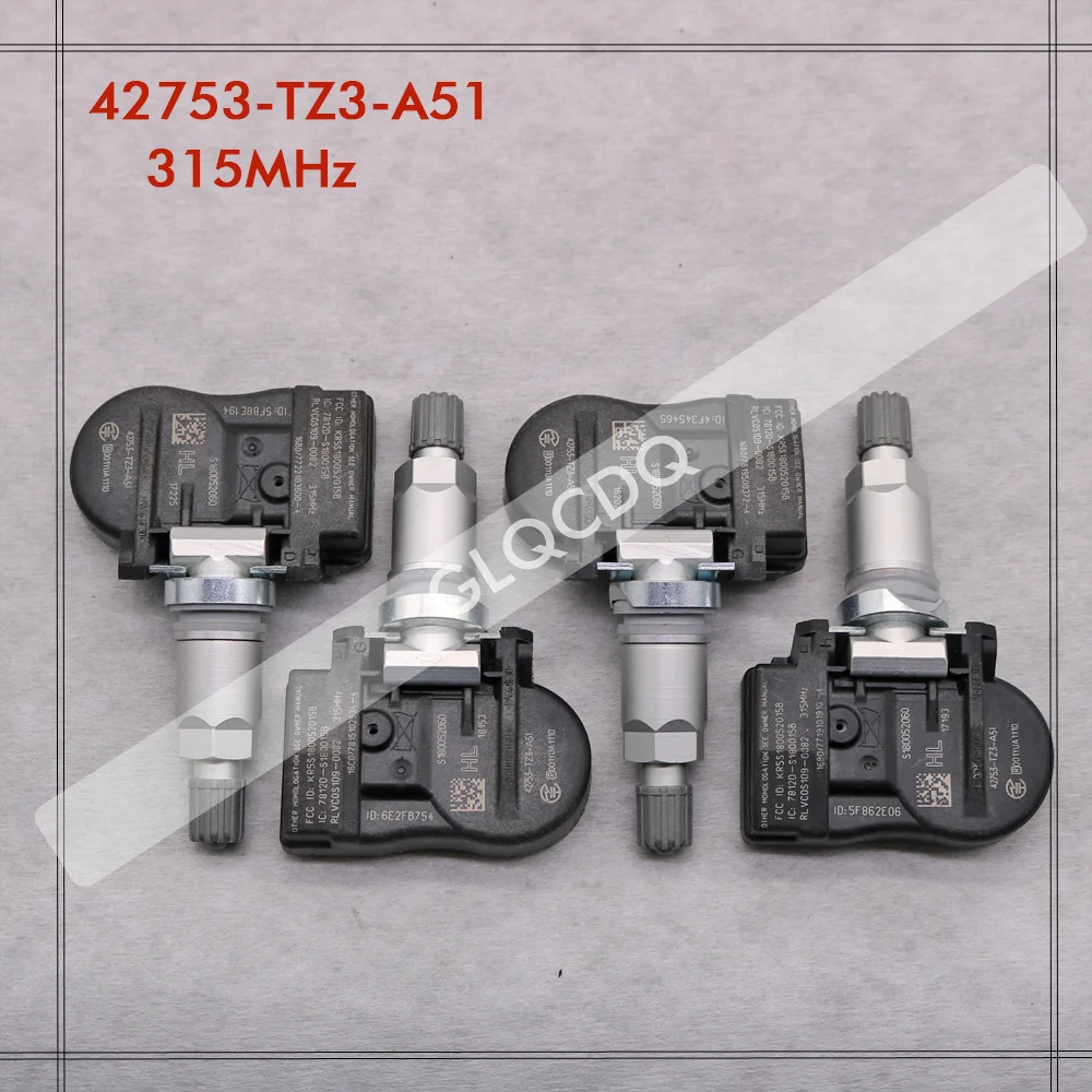 TPMS , 2016 2017 2018 ACURA ILX 315MHz Ÿ̾ з  42753-TZ3-A51 Ÿ̾ з ͸ ý