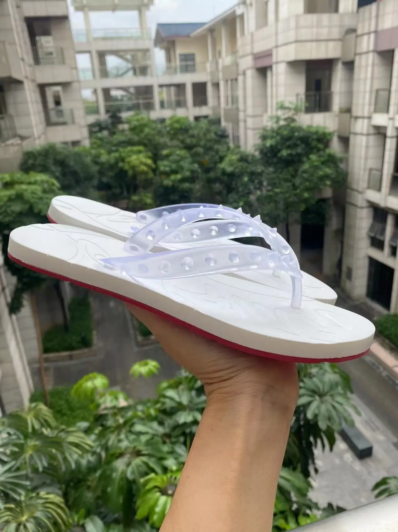 2023 Summer Candy Color High Quality Female Flip Flops Women Beach Slippers Fashion Breathable Casual Ladies Anti-skid Shoes