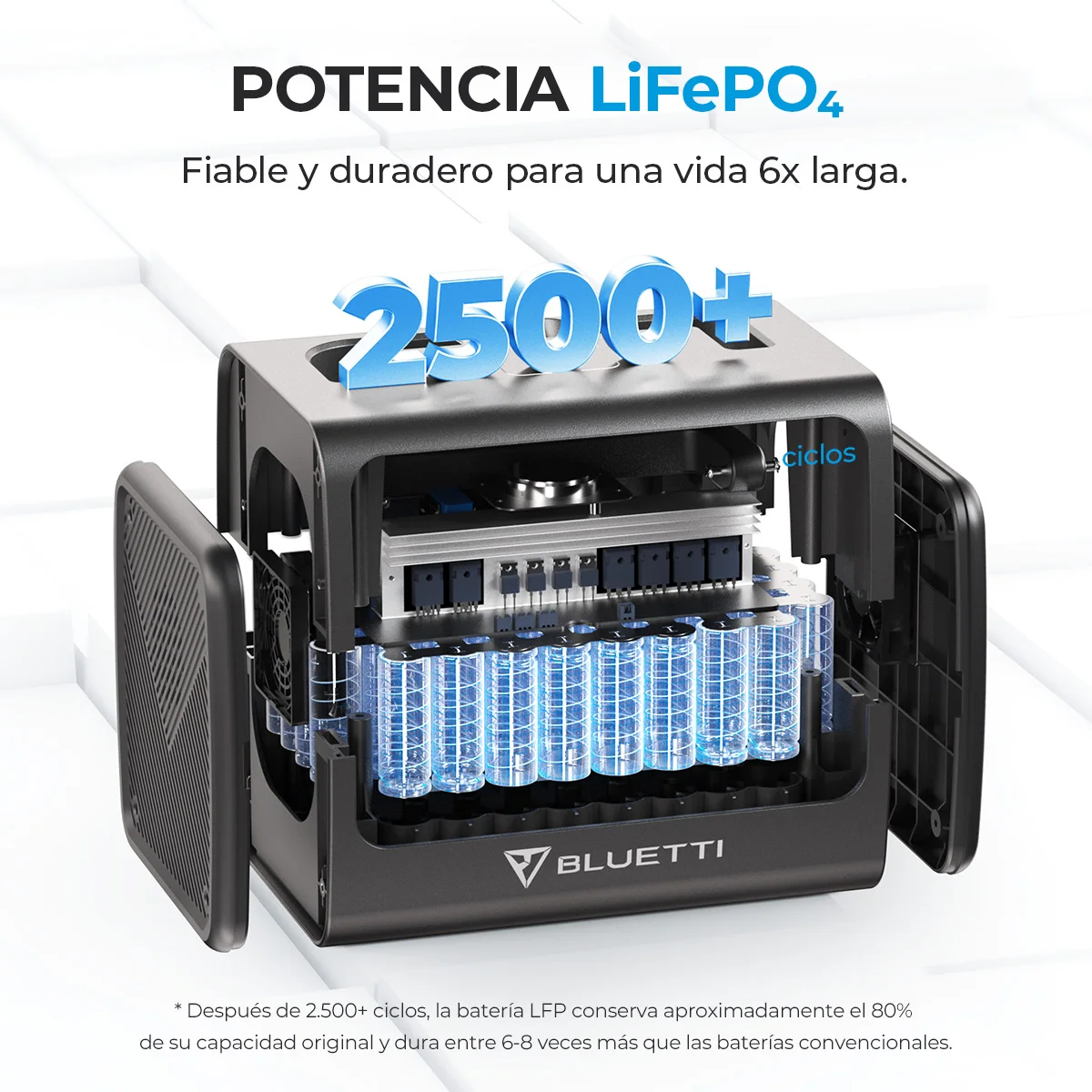 BLUETTI EB70S Portable Power Station | 800W 716Wh