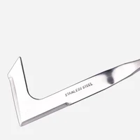 Multifunction rack Weeder Crevice Weeding Tool Stainless Steel Manual Garden Lawn Weeder Beech Handle Gardening Tool 2