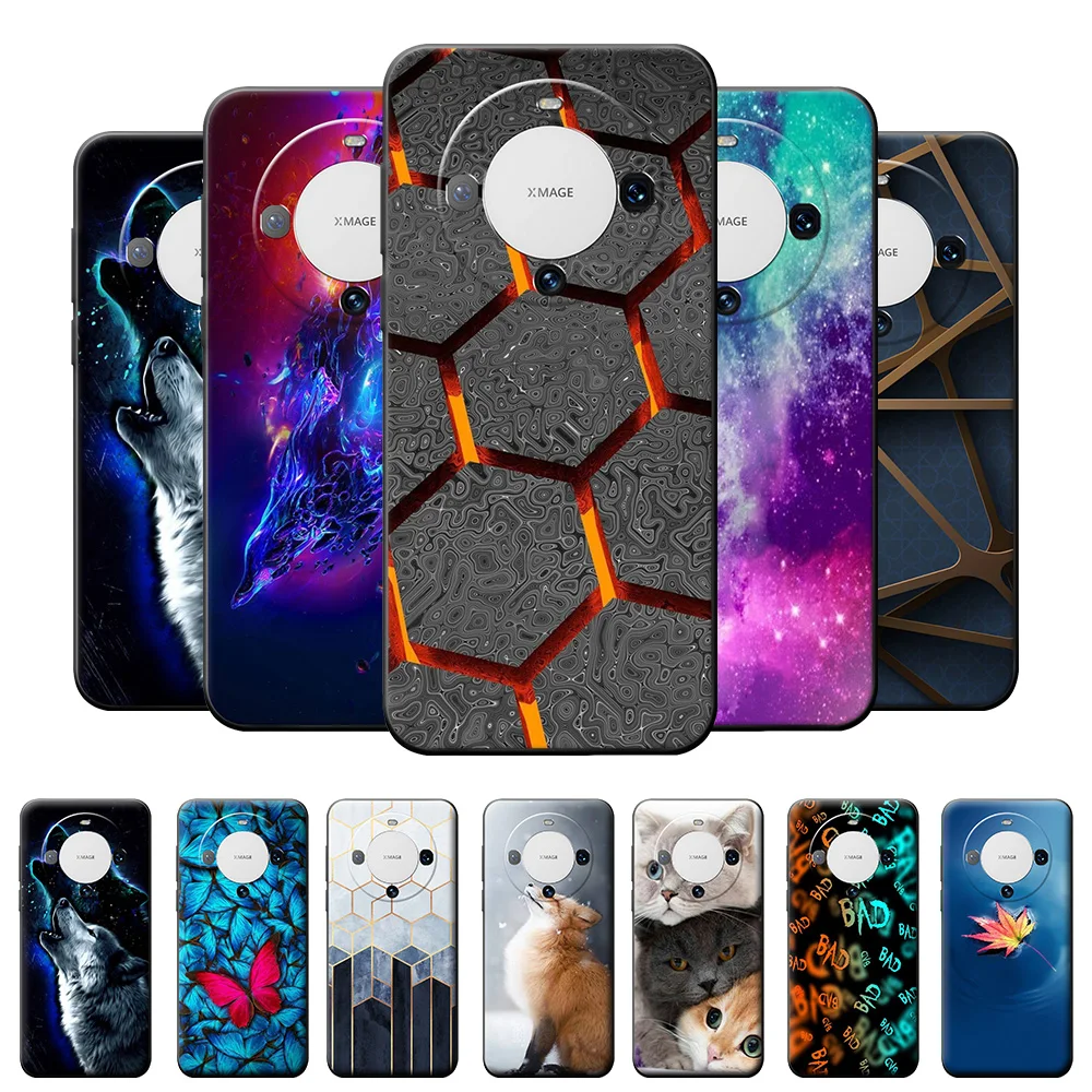 Per Huawei Mate 60 Custodia Per Huawei Mate 60 Pro Cool Fashion Cover Case Per Mate 60 Soft Silicone Bumper Cute Antiurto Fundas