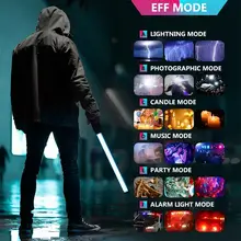 

Rgb Stick Handheld Photography Lighting Wand Flash Led Tripod Colorful Fill Light With Speedlight Lamp Video Stand Party S4h2