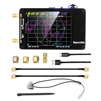 NanoVNA-H Vector Network Antenna Analyzer 10KHz-1.5GHz MF HF VHF UHF W/ Shell SD Card Slot Supprt 32G Digital Nano VNA-H Tester 1