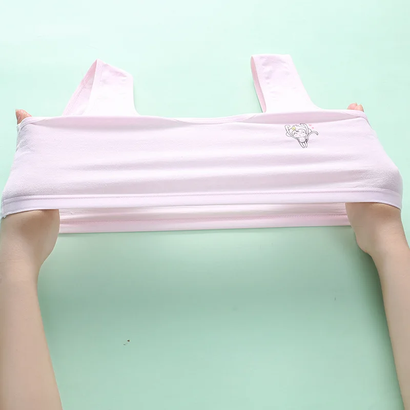 Sports Bra Training Bra Cotton Bra 4Pcs/lot Cotton Young Girls Training Bra