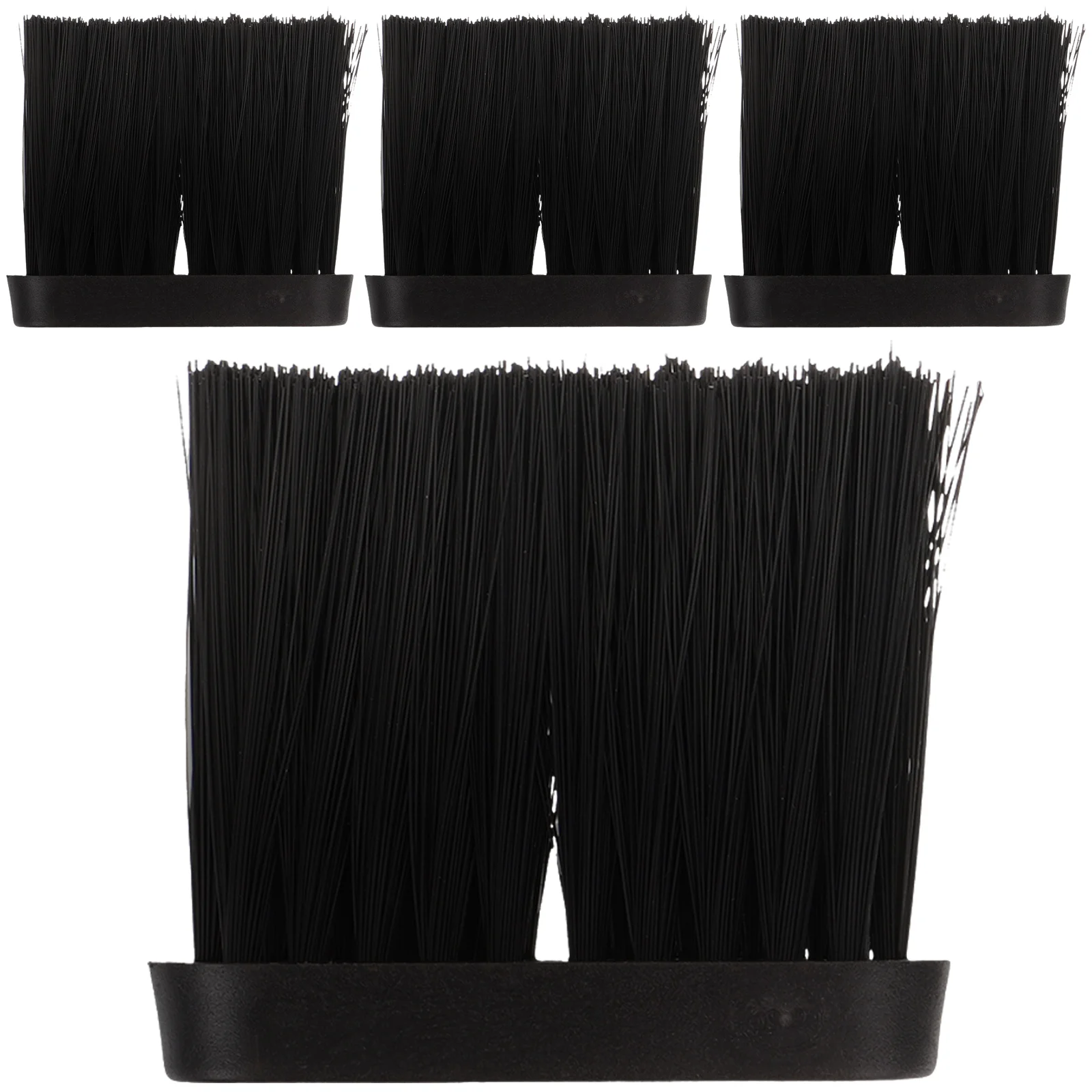 

4pcs Fireplaces Cleaning Brush Heads Kitchen Fireplace Hand Brooms Replacement