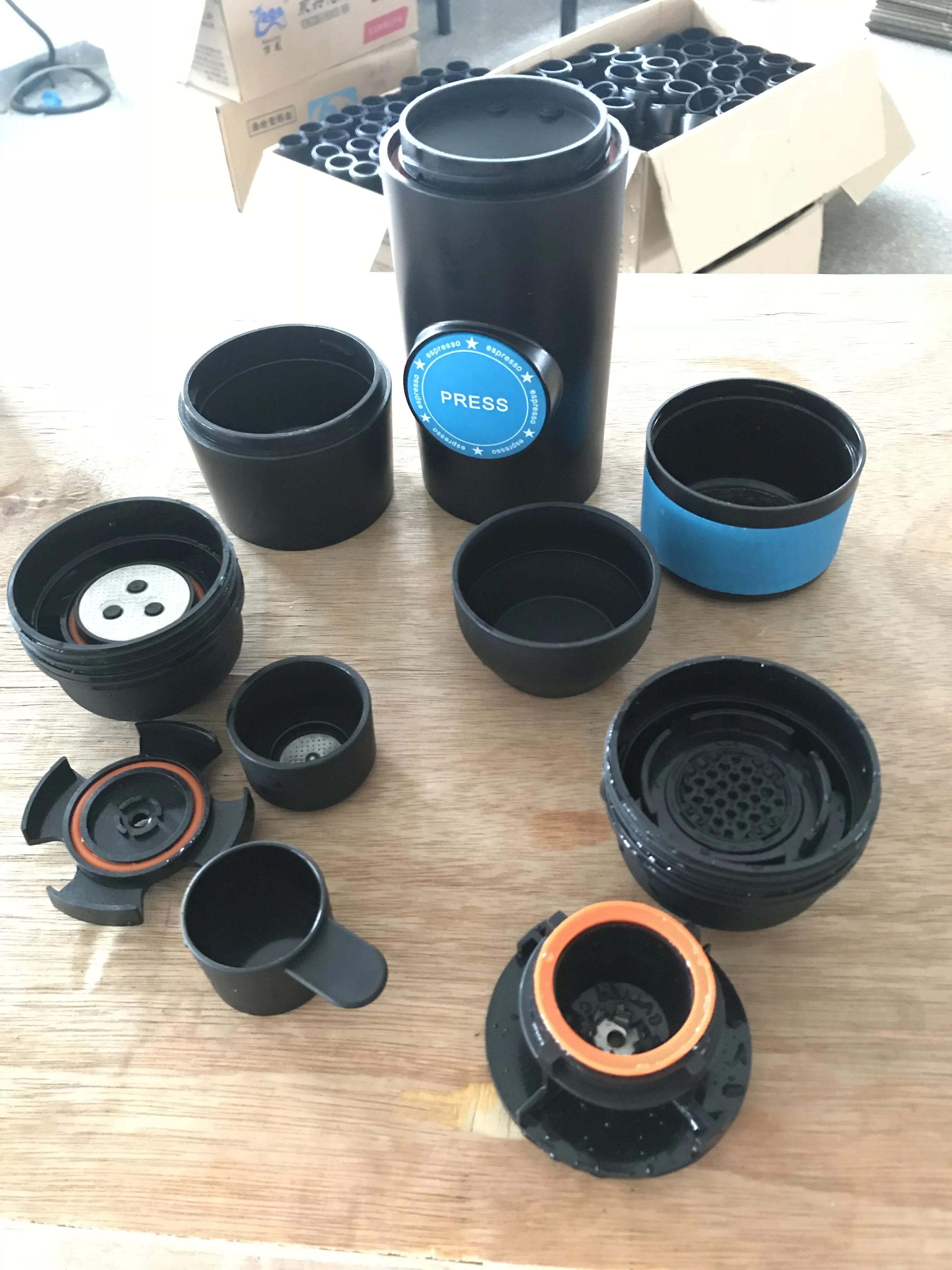 Mini Capsule Instant Coffee USB Coffee Maker Easy Carry Portable Automatic Portable Espresso Machine