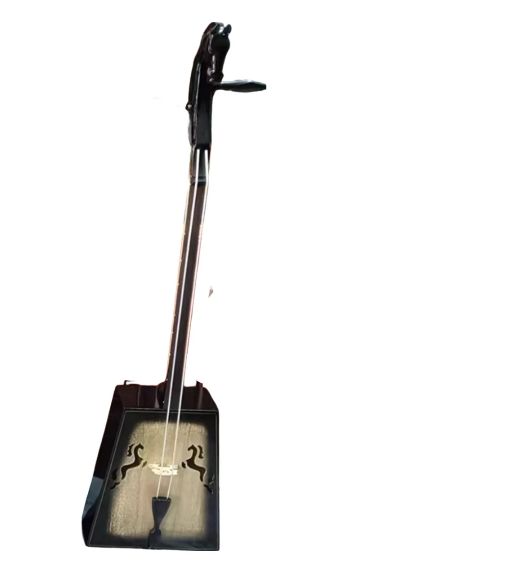 Morin Khuur Matouqin Black Color Inner Mongolia stringed instruments