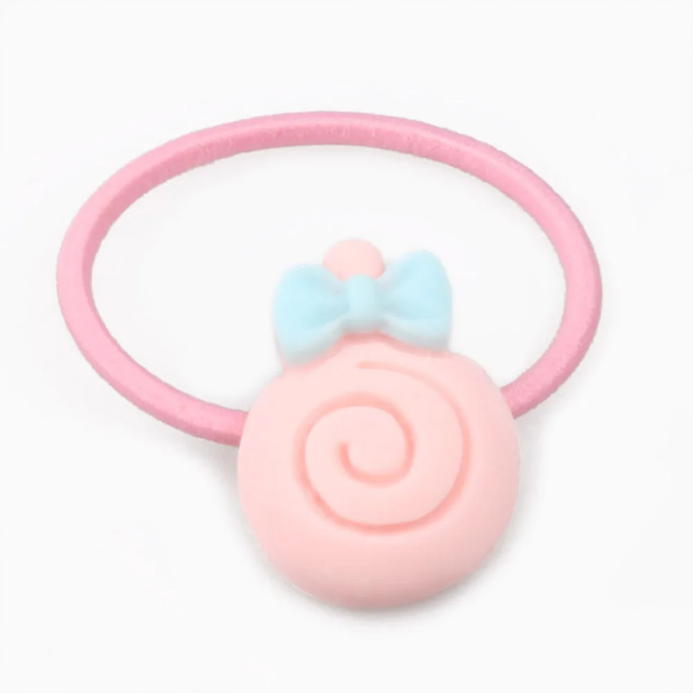 Cute Flowers Bows Baby Elastic hair accessories hair bands hair ties Hair Bands Cartoon Girls Hair Ties Kids Accessories 40Pcs Set