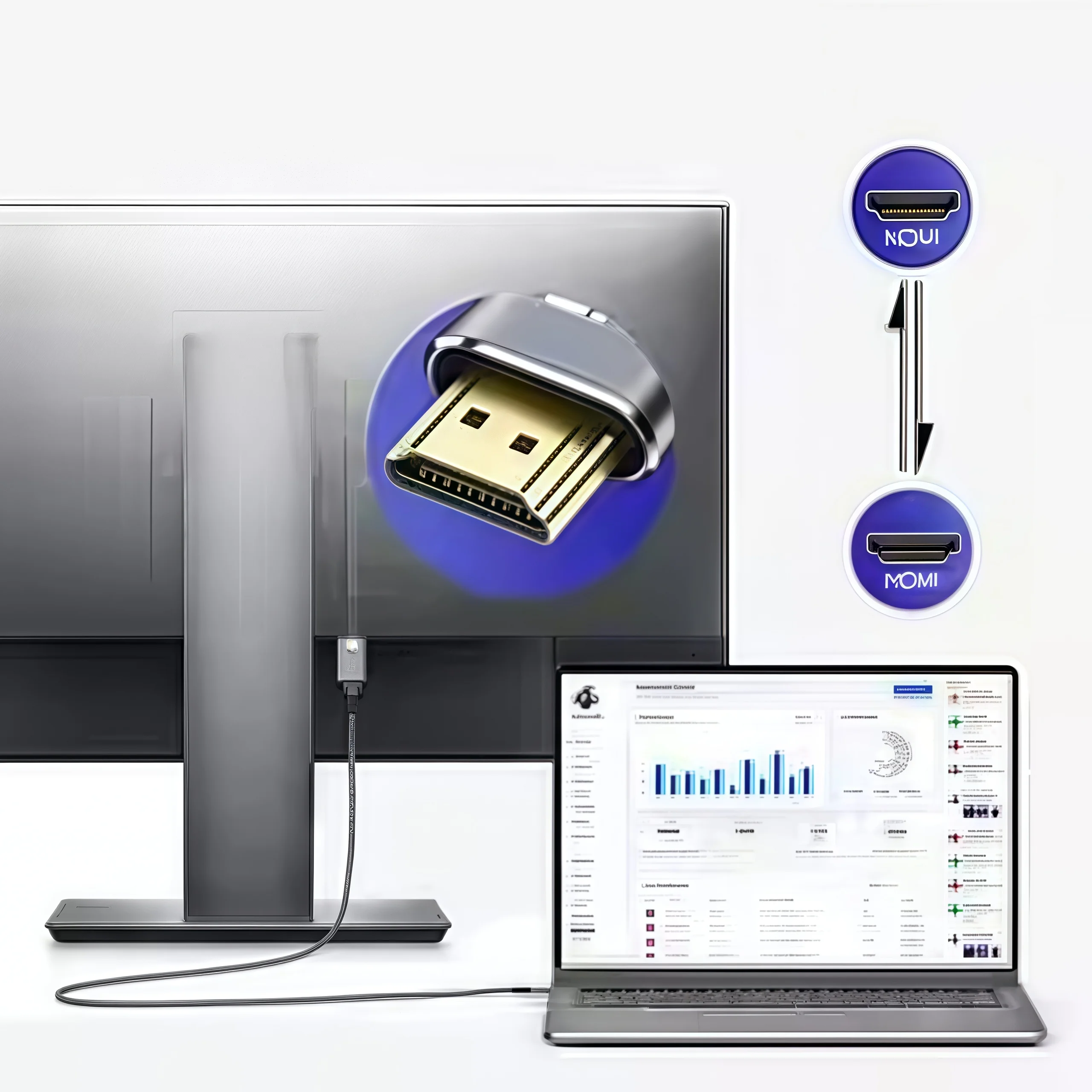 HDMI 2.0 Cable 4K HDR High Speed with Ethernet 3D/ARC/PS5/PS4/Xbox/Fire TV/Blu-ray Player Compatible