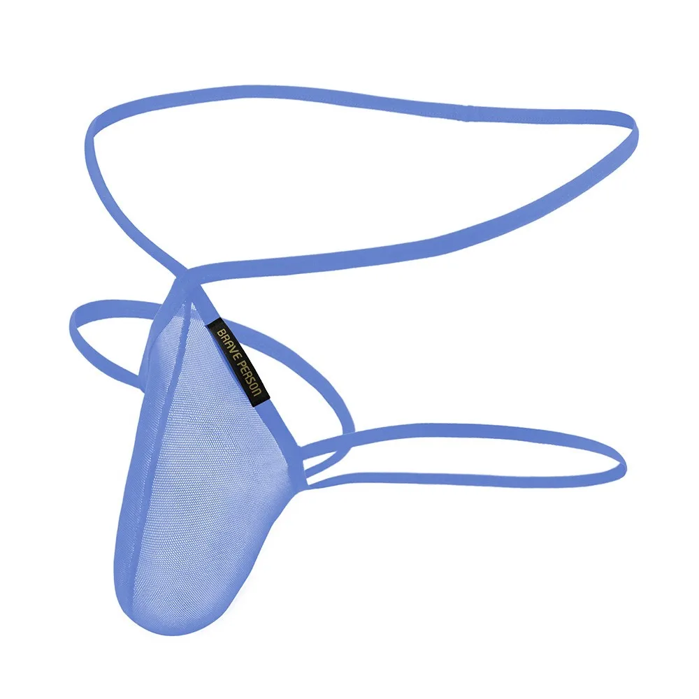 

Men Sexy Jockstrap G-String Briefs Peni Sheath Pouch Thongs Mesh Breathable T-Back Underpants Male Butt Exposed Underwear Exotic
